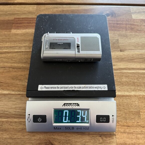 Sony M-570V Microcassette VOR Clear Voice Plus - Tested Working READ! - Picture 10 of 10